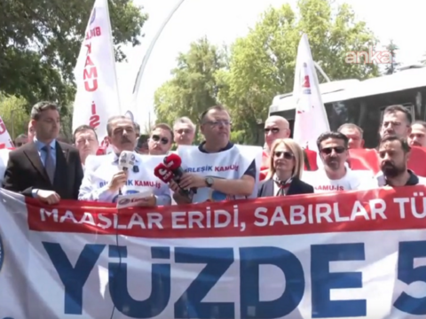Birlesik kamu isten hukumete cagri yuzde 50 ek zam istiyoruz jWgbEe9s