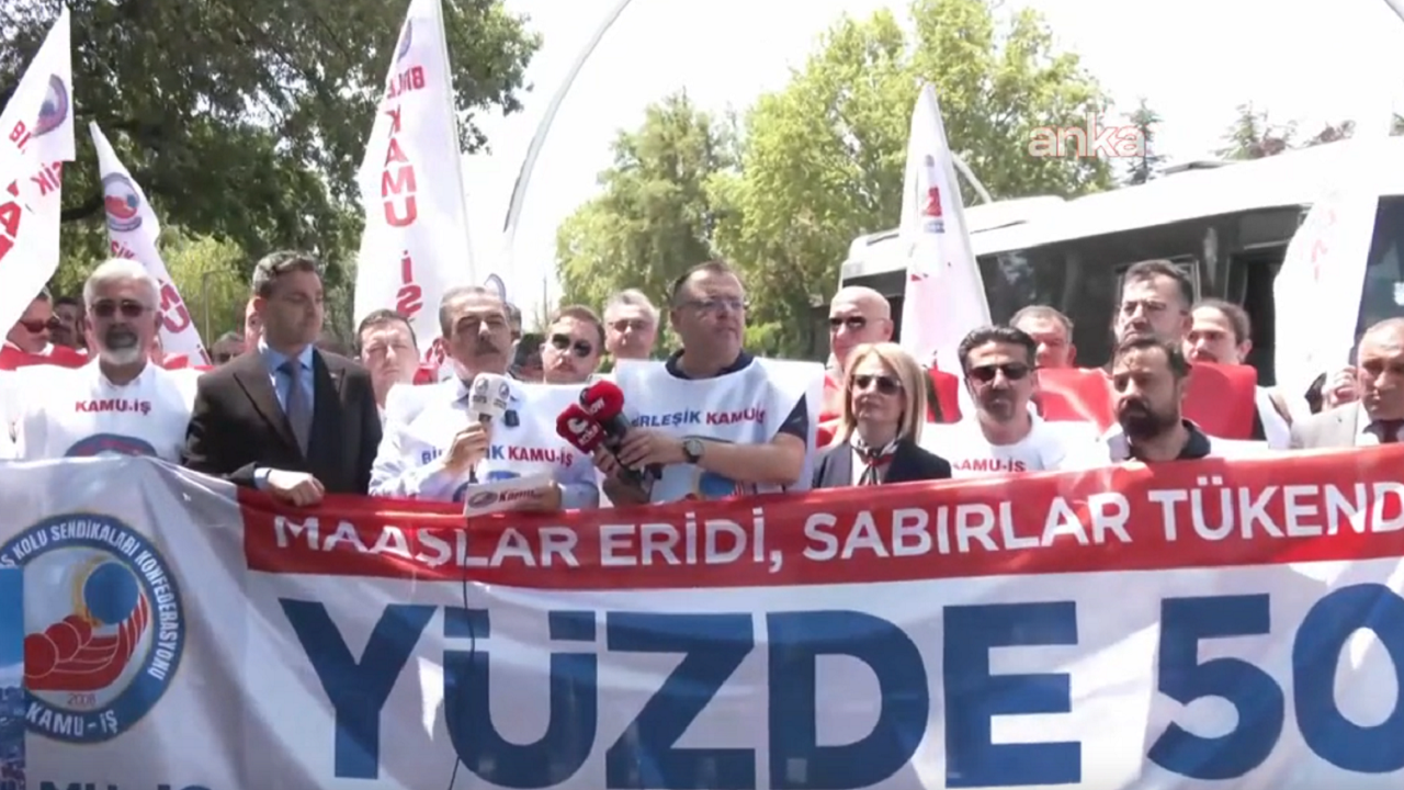 Birlesik kamu isten hukumete cagri yuzde 50 ek zam istiyoruz jWgbEe9s